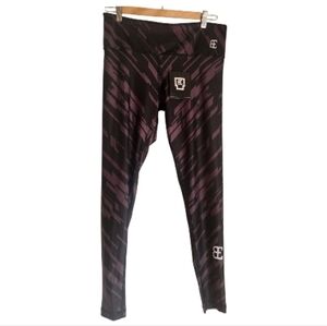 Best Ever New Dri Fit Compression Leggings Sz M Black And Brown